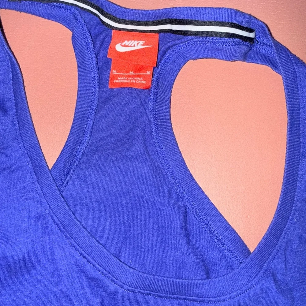 Nike blue Racerback Tank Top size medium